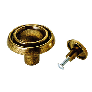 Tủ Knob Antique Brass Drawer Phần Cứng Cho Nhà Bếp Loại Tròn - Product Image 2