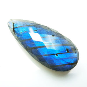 Piedras Preciosas Semipreciosas de Labradorita, Corte Esmeralda, Forma de Pera, Cojín, Ovalada, Trillón, Formas Mixtas, Cabujón Facetado, Piedra Preciosa Azul Suelta - Product Image 1