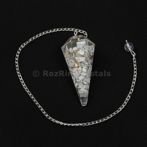 Péndulos de amatista semipreciosa curativa, orgón - Product Image 4