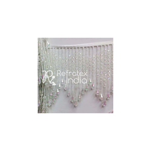 Fashion Bohemian Colorful <b>Bead</b> <b>Fringe</b> for Garment Indian Supplier - Product Image 1