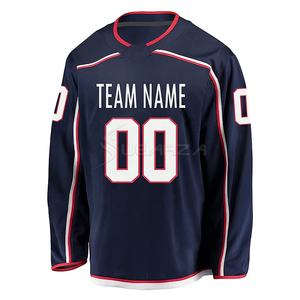 Uniforme de Hockey sobre hielo con diseño personalizado, uniforme de equipo internacional, venta al por mayor, descuento por sublimación - Product Image 5