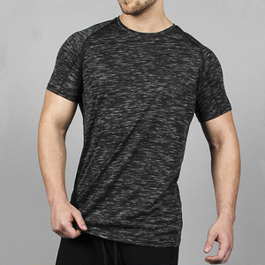 Camisetas de Fitness para hombre, camisetas de manga corta para entrenamiento y entrenamiento, talla grande - Product Image 5