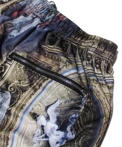 Short en coton décontracté pour hommes Short d'été respirant à taille élastique avec cordon de serrage Short de course à séchage rapide Gym Fitness - Product Image 3