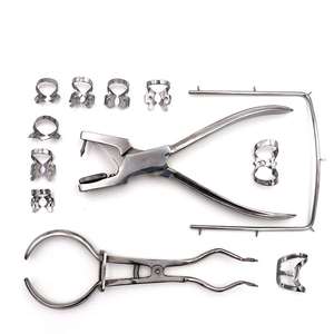 Pinzas de Goma para Dique Dental Palmer, Calidad Alemana, Kit de Dique Dental de Goma, Pinzas de Goma con Alas Brewer, Marco para Pinzas - Product Image 4