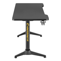 Bureau de jeu BLD01-126 avec fabricant de lumières RVB Table de jeu sur ordinateur Vente en gros Bureau d'ordinateur de jeu sur PC