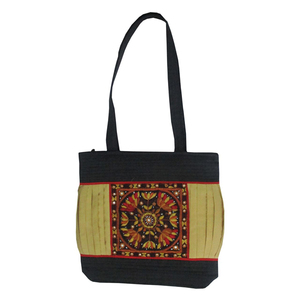 High Quality Cotton Calico Tote Bag | Silk Screen Printed Custom Logo Bag | Eco-Friendly Reusable Shopping Bag, Durable Cotton - Product Image 1