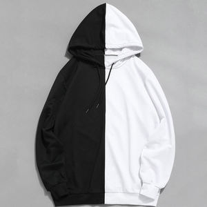 Sudadera informal de ganchillo para hombre al por mayor 2021 Sudadera con capucha de lana de algodón 100% con estampado bordado patrón sólido soporte XS para invierno - Product Image 3