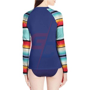 เสื้อกันผดผื่นแขนยาว UV ของผู้หญิง OEM - Product Image 2