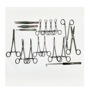 Kit de Chirurgie de Stérilisation et de Castration Canine Vétérinaire - Instruments Chirurgicaux en Acier et en Métal Manuels - Product Image 5