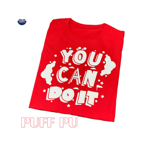 Dae Ha 3D Effect Autoexpansión PU Transferencia de calor Vinilo Material de película de alta temperatura para diseños de ropa voluminosa - Product Image 2