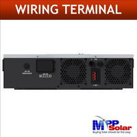 Invertisseur solaire MPPSolar PIP2724LV-MR 2700W 110V/24V avec chargeur MPPT 25A, sortie AC AC 25A AVR, onde sinusoïdale pure simple, certifié CE, 99% de rendement