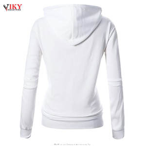 Nouvelles sweats à capuche zippées taille haute pour femmes, style sport, avec logo personnalisé – Vente chaude de sweats à capuche pour femmes - Product Image 5