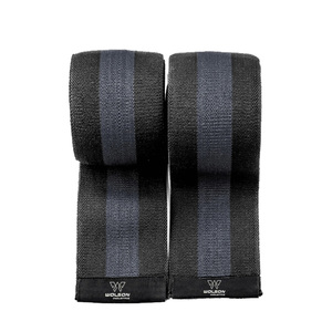 High Quality Custom Elastic Knee <b>Wraps</b> for Sport Weight Lifting Gym Training CrossFit-Compression Bandage Brace for Unisex. - Product Image 3