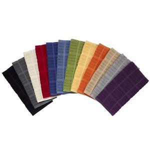 Qualité supérieure 100% coton torchons de cuisine à séchage rapide tissé motif à carreaux style uni certifié Oeko-Tex couleur personnalisée - Product Image 1