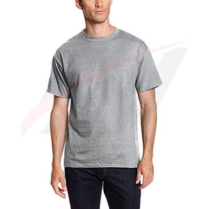 เสื้อยืดแขนสั้นสำหรับผู้ชายผ้าคอตตอนระบายอากาศได้ดีเสื้อคอกลมออกแบบโลโก้ได้ตามต้องการสำหรับฤดูร้อน - Product Image 2