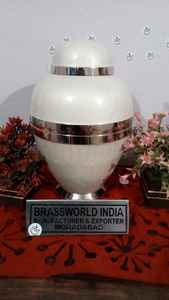 Grande céramique d'art répulsif en laiton, pour penderies costumées de quincaillerie naturelles - Product Image 5