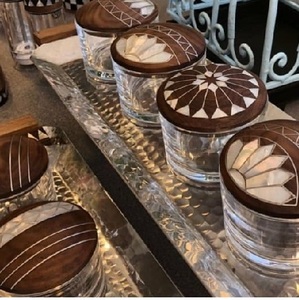 Best Design <b>Mother</b> of Pearl Tray with Handles New Indian Decor Handicrafts Serving Tray from Mop Serving Tray Manufacturers - Product Image 4