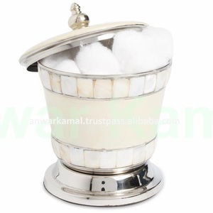 La mayoría de las colecciones de tendencia, accesorios de baño de acero inoxidable esmaltados, soporte de algodón - Product Image 2