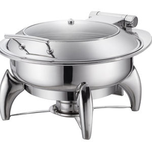 King จาน Chafing นานาชาติ,จาน Chafing สเตนเลสสตีลอุปกรณ์สำหรับร้านอาหารโรงแรมอื่นๆ - Product Image 1
