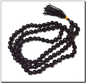 งานหัตถกรรมหินควอตซ์สีทอง JAP Mala สำหรับสวดมนต์ - Product Image 6