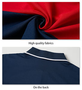 Camiseta de hombre de algodón 100% de calidad superior duradera para polo con camisetas de color con logotipo frontal - Product Image 6