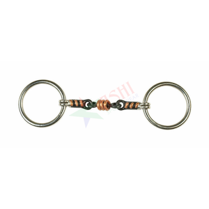 Prix d'usine en gros Western Snaffle Horse Bit en acier inoxydable Eggbutt Snaffle Bits pour l'équitation Horse Products - Product Image 6