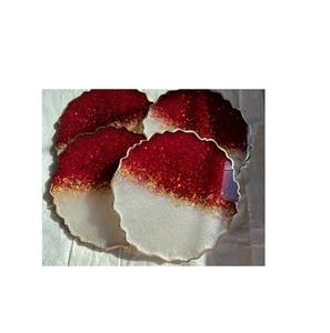 Posavasos esin y 2 piezas de diseño de diferentes tamaños y formas, posavasos con corazón y artículos de fiesta, gran oferta - Product Image 2