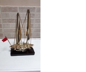 ของสะสมเรือเดินสมุทร โมเดลเรือทหารเรือเยอรมัน ทำจากไม้ ของสะสมรุ่นใหม่ - Product Image 6