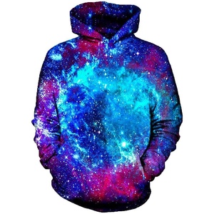 Sweat à capuche en polaire 3d impression chat Sublimation numérique personnalisée Sweat à capuche d'hiver pour homme - Product Image 2