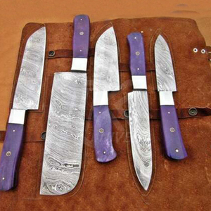 Luxury G10 Handle AL-ST10 Damascus Steel Chef Cooking VG10 67Layers Japanese Kitchen <b>Knife</b> <b>Set</b> - Product Image 4