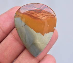 Imagen americana de patrón único, cabujones de jaspe, forma mixta, Gema suelta - Product Image 6