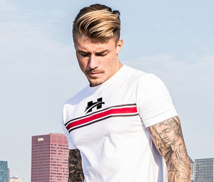 Camiseta 100% de algodón de alta calidad para hombre con estampado personalizado con logotipo de su marca, camisetas de verano para hombre - Product Image 3