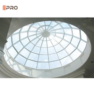 Alluminio tenda Da Sole tetto luce del cielo lucernario del tetto della cupola telecomando <span class=keywords><strong>vetro</strong></span> temperato stratificato di <span class=keywords><strong>vetro</strong></span> doppio pannello del tetto lucernario Migliore - Product Image 1