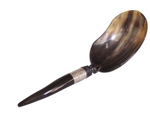 Vajilla ecológica con cuerno de vaca real para regalos de empresa - Product Image 4