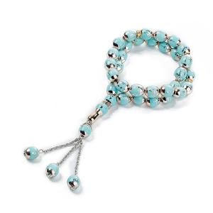 Premium-Qualität Tasbih Großhandel Tasbih 33 Stück OEM ODM Service Islamische Gebets perlen Tasbeeh gute Qualität Perlen Glasperlen - Product Image 4