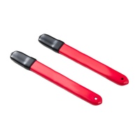Kwang Hsieh Red Outdoor Gardening Multi-Grit Tungsten Carbide Manual Pocket Antislip PVC Handle Customized Logo Sharpener