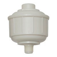 Mini filtre à air en ligne 1/4'' avec séparateur d'eau et d'huile et valve de vidange d'eau