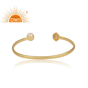 Bracelet tendance 2026 en argent sterling avec perles naturelles pour femme – Collection classique du fabricant de bijoux - Product Image 3