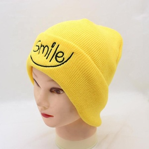 Bonnet pour homme, tricot 100% acrylique doux, couleur unie, chaud - Product Image 6