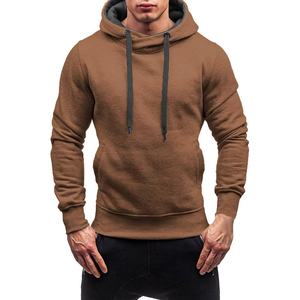 new style brown zipper hoodie customized blank hoodies bulk - Product Image 6