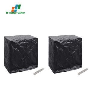 Bâche en PE imperméable et écologique, tissu tissé enduit de LDPE, protection anti-UV, housse de protection unie pour meubles d'extérieur - Product Image 3