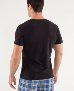 เสื้อยืดเปล่าผู้ชาย OEM ผ้าฝ้ายพรีเมียม 200gsm รับสกรีนลายกราฟิกด้วยความร้อน เสื้อยืดผู้ชายสำหรับทำเสื้อยืด - Product Image 2