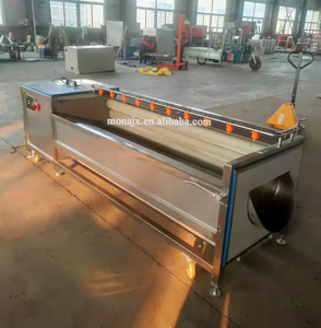 Máquina de Limpieza y Lavado de Mariscos con Rodillo de Cepillo para Pulpo, Cangrejo, Mejillón y Langosta - Product Image 1