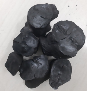 Charbon de bois dur rond noir de haute qualité pour barbecue du Vietnam à longue combustion de noix de coco fabriqué pour narguilé et shisha - Product Image 1