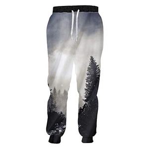 Wholesale sublimation printed men trousers casual pants cheap price trousers for men pants - Product Image 5