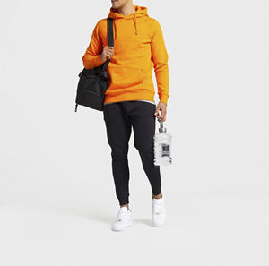 เสื้อฮู้ดสวมหัวแบบสวมศีรษะสำหรับผู้ชายและผู้หญิงเสื้อมีฮู้ดผ้าฝ้ายขนแกะแบบสตรีทระบายอากาศได้พิมพ์โลโก้สำหรับฤดูหนาว - Product Image 5