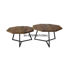 Top-Trend stilvolle Mittagstische runder Rahmen Couchtisch mit Luxus-Dekoration Tischmöbel Händemöbel Kaffee