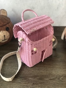 Bolso de Casa de mimbre para niños, bonito - Product Image 5