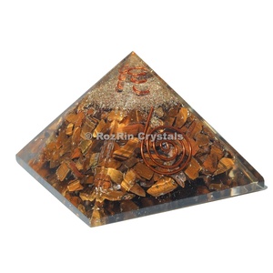 Hermosa Pirámide de Orgón de Amatista - Decoración Ecológica Tallada para el Hogar |   La Mejor Oferta - Product Image 4
