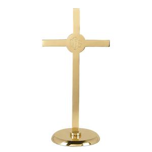 Suministros de Iglesia de la India, suministros de iglesia con estrellas grabadas, Cruz de santuario de latón - Product Image 5